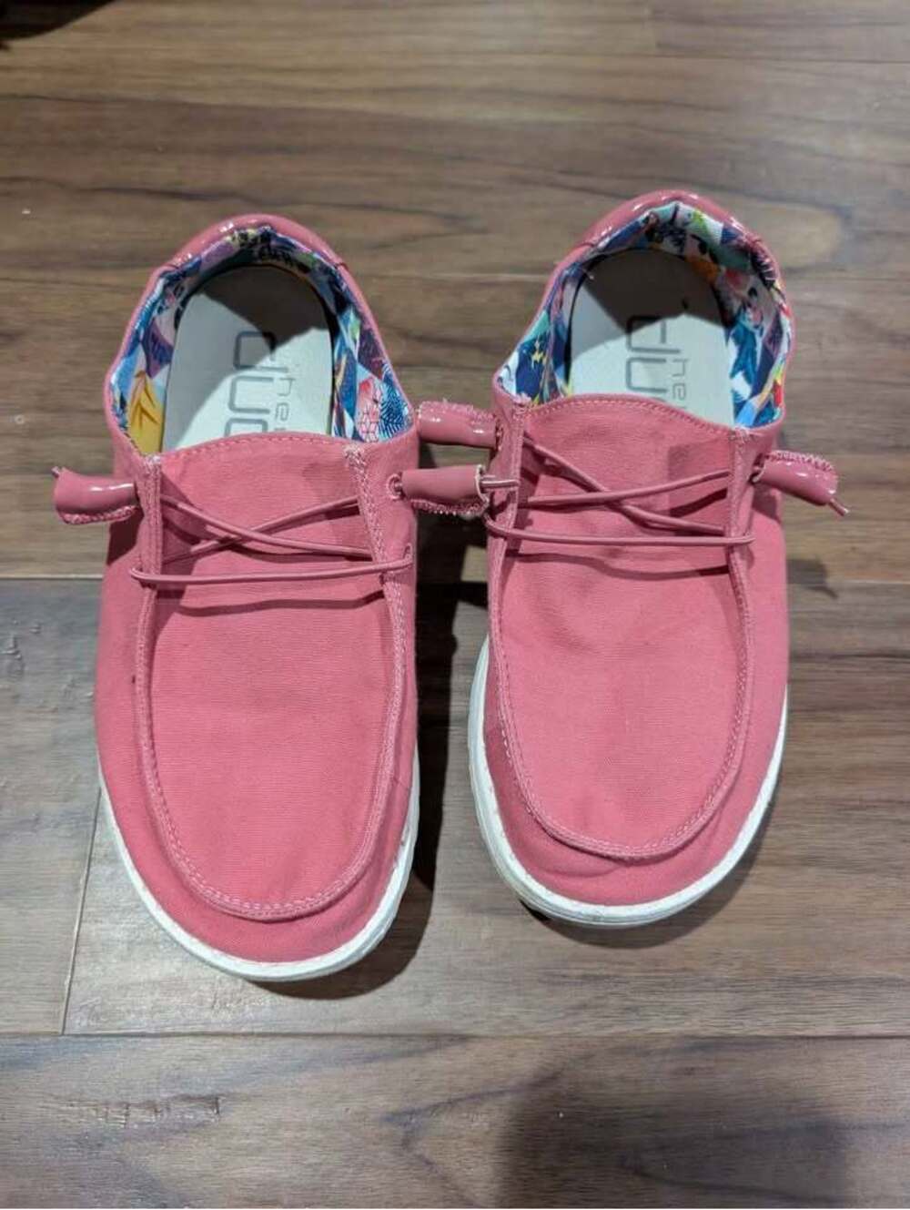 Hey Dude Woman's Wendy Loafer Rosette Sz 7